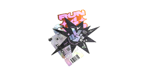 Sticker | Front Row Color